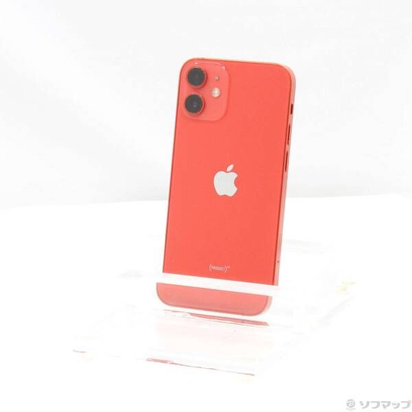 〔 品〕 iPhone12 mini 128GB プロダクトレッド MGDN3J A SIMフリー 349