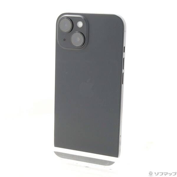 〔 品〕 iPhone15 128GB ブラック FTMH3J A SIMフリー 377