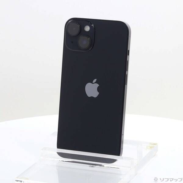〔 品〕 iPhone14 128GB ミッドナイト MPUD3J A SIMフリー 305
