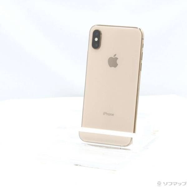 〔 品〕 iPhoneXS 64GB ゴールド MTAY2J A SIMフリー 258