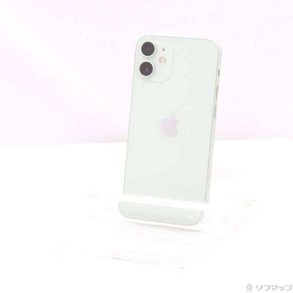 〔 品〕 iPhone12 mini 64GB グリーン MGAV3J A SIMフリー 297