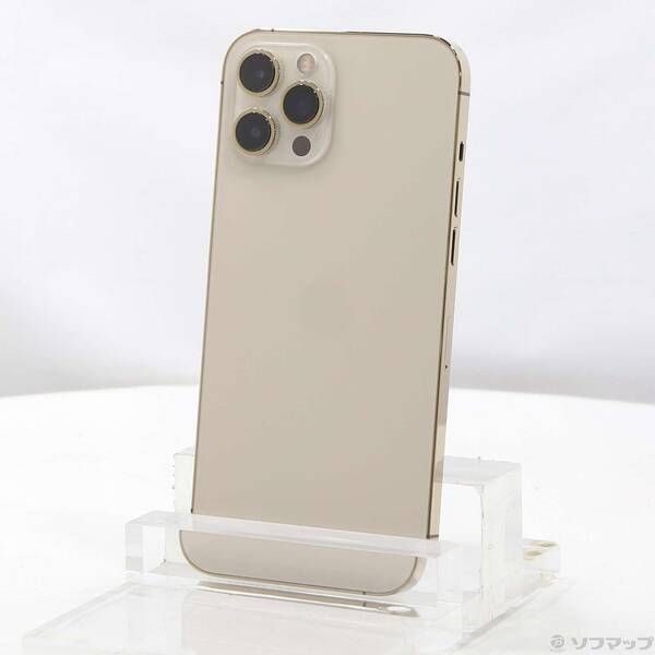 〔 品〕 iPhone12 Pro Max 256GB ゴールド MGD13J A SIMフリー 295