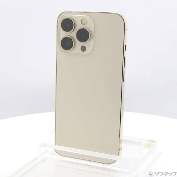 〔 品〕 iPhone13 Pro 256GB ゴールド MLUQ3J A SIMフリー 349