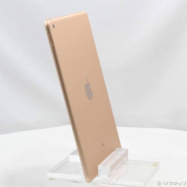 中古品〕 iPad 第6世代 32GB ゴールド MRJN2J／A Wi-Fi【349】