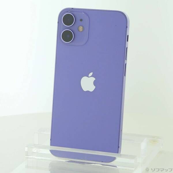〔 品〕 iPhone12 mini 256GB パープル MJQE3J A SIMフリー 349