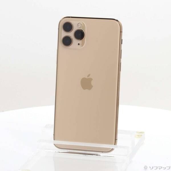 〔 品〕 iPhone11 Pro 256GB ゴールド MWC92J A SIMフリー 262