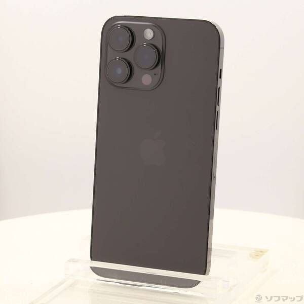 〔 品〕 iPhone14 Pro Max 256GB スペースブラック MQ9A3J A SIMフリー 349