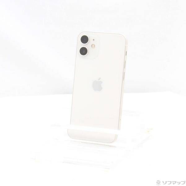 〔 品〕 iPhone12 mini 128GB ホワイト MGDM3J A SIMフリー 297