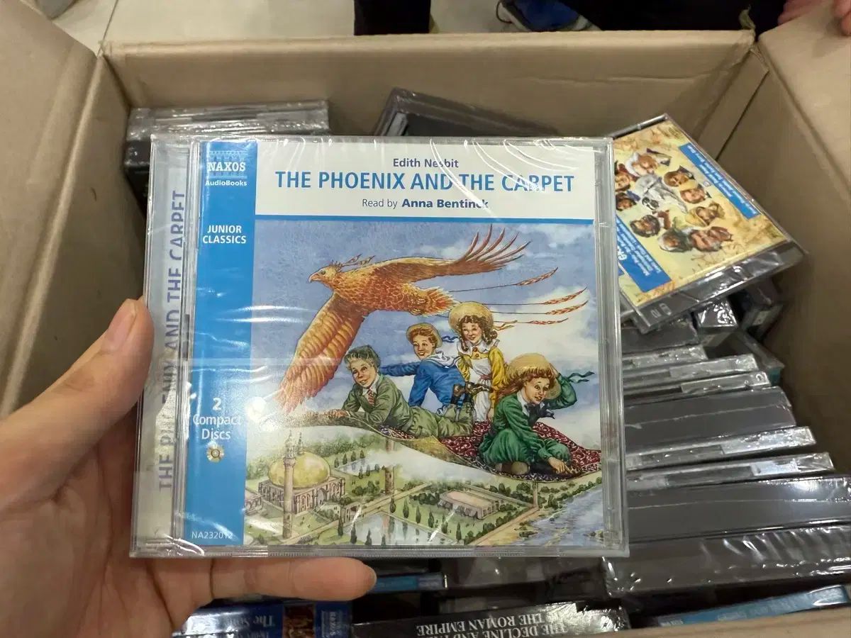 naxos cd 英語 オーディオブック ジュニア Classic 1 box