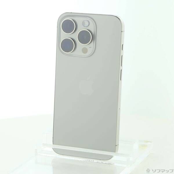 〔 品〕 iPhone15 Pro 512GB ナチュラルチタニウム MTUK3J A SIMフリー 349