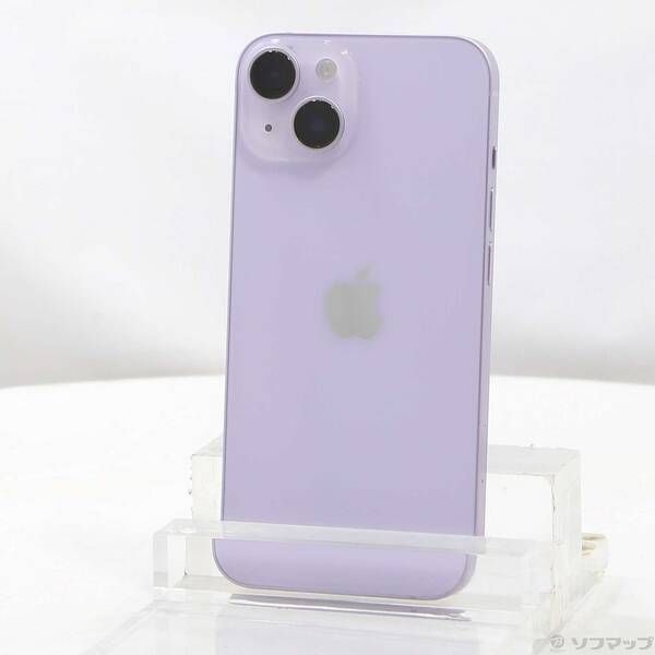 〔 品〕 iPhone14 128GB パープル MPUY3J A SIMフリー 262