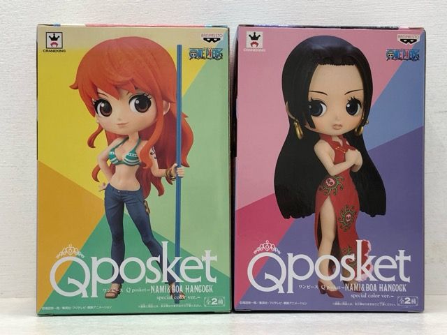未開封☆ONEPIECE ワンピース Q posket ナミ/ボア・ハンコック
