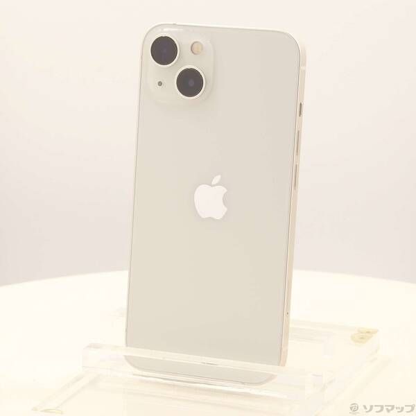 〔 品〕 iPhone13 128GB スターライト MLND3J A SIMフリー 349