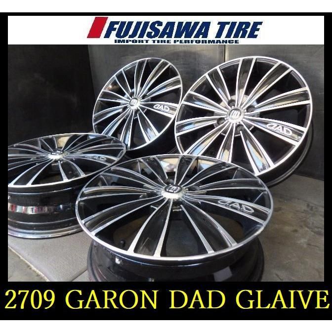 2709 GARON DAD GLAIVE 16 x 5 J 4穴 PCD 100 45 4本