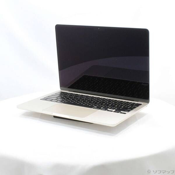 〔 品〕 MacBook Air 13.6-inch Mid-2025 MLY13J A Apple M2 8コアCPU_8コアGPU 24GB SSD512GB スターライト 〔15.3 Sequoia〕 262
