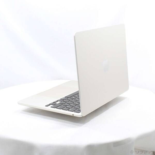 〔 品〕 MacBook Air 13.6-inch Mid-2025 MLY 13 J A Apple M 2 8コアCPU_8コアGPU 24 GB スターライト 〔15.3 Sequoia〕 262