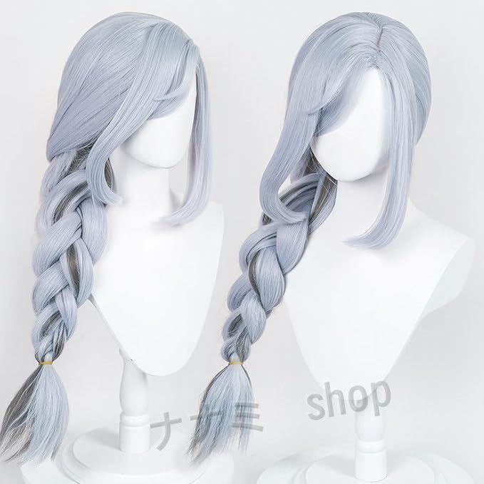 原神 申鶴のウィッグコスプレ げんしん アクセサリー ウィッグ&衣装