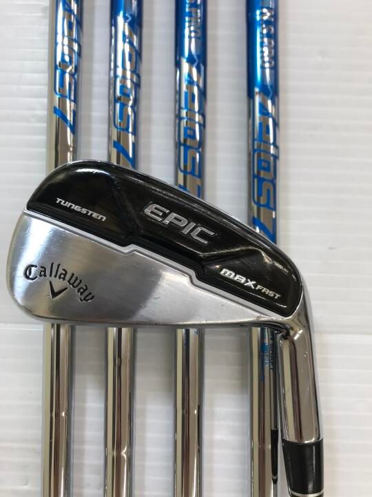 EPIC MAX FAST S NSプロ Zelos 7 アイアンセット キャロウェイ 最短