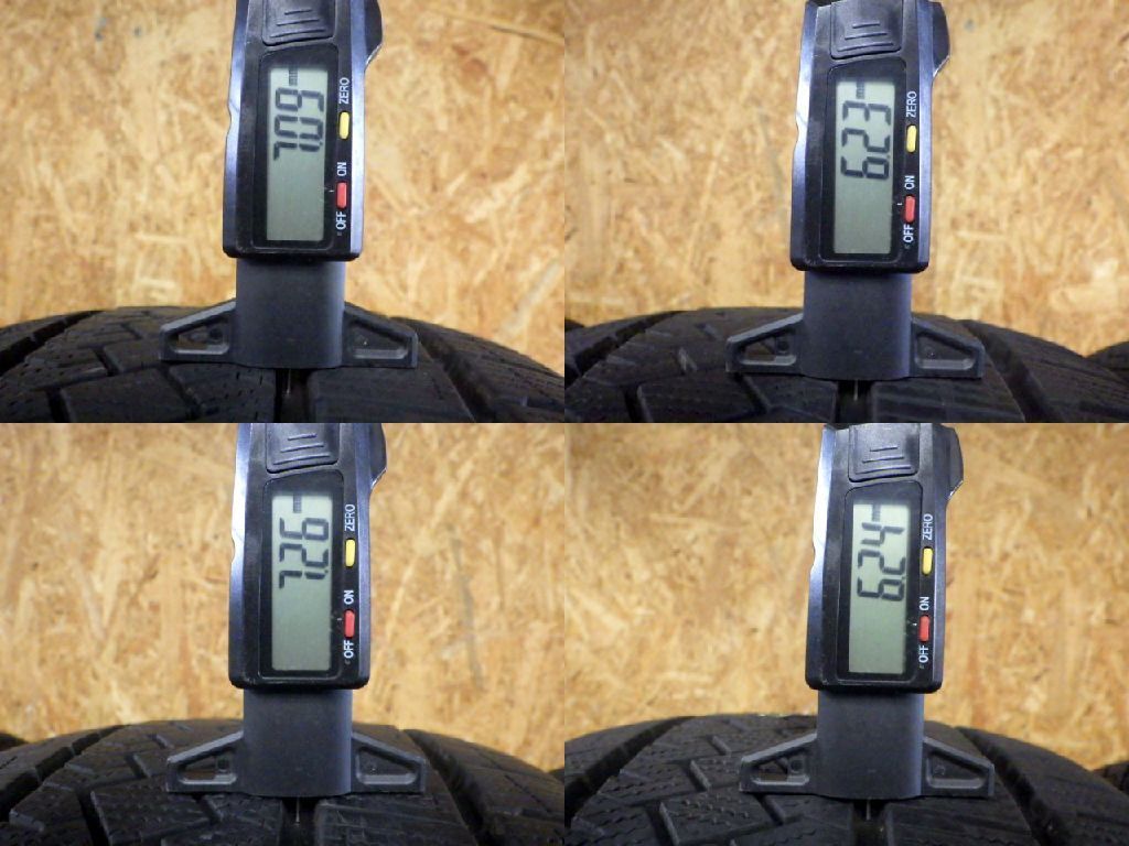 SR 134 製 約7～8部山 PIRELLI ICE ZERO 225 65 R 17 4本