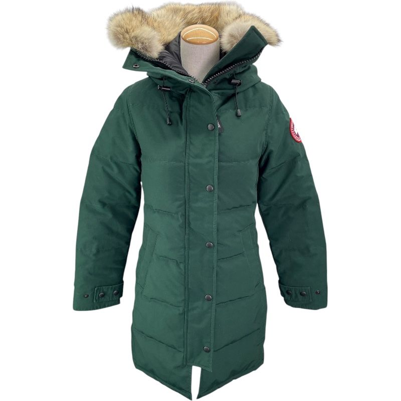 カナダグース CANADA GOOSE MACKENZIE ダウンコート 2302JL グリーン ポリエステル レディース ダウンジャケット