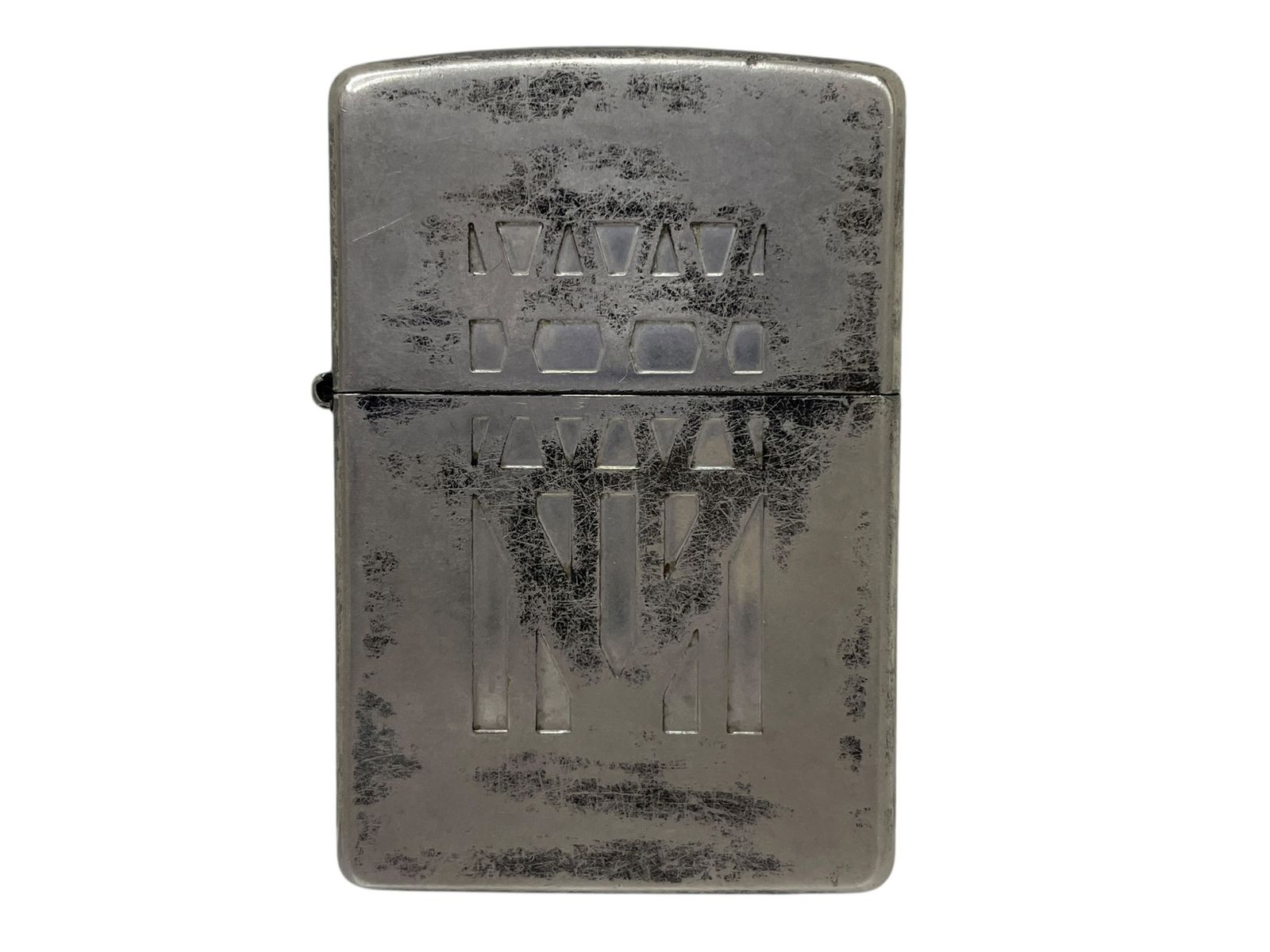 zippo ジッポー 2014年製 モデル オイルライター ワンオク シルバー 雑貨 049