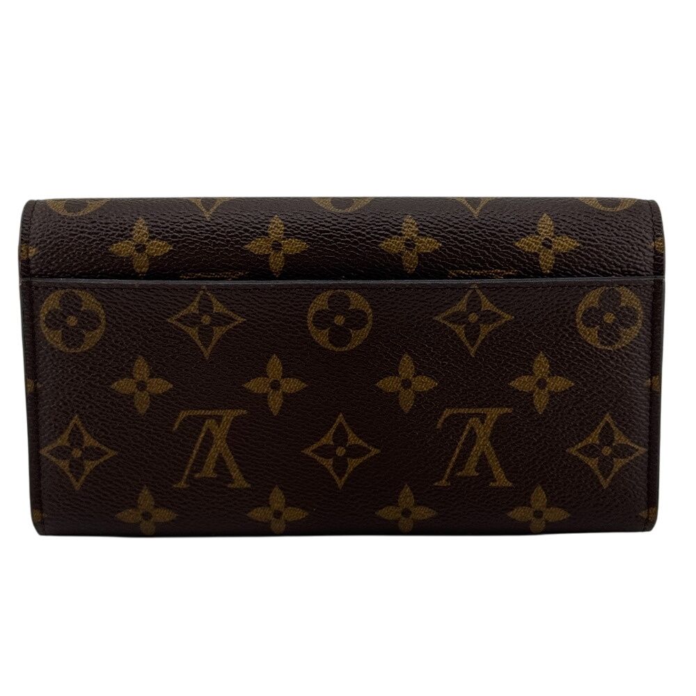  LOUIS VUITTON ルイヴィトン M 62577 ポルトフォイユフラワー 長財布 ブラウン レディース その他 小物