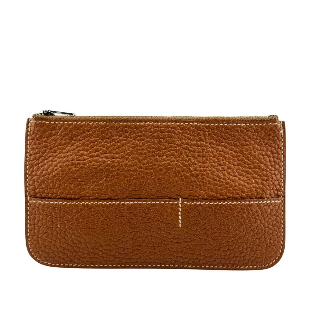 HERMES エルメス ドゴンGM用のコインケース 小銭入れ ポーチ ドゴンGM コインケース ブラウン ユニセックス