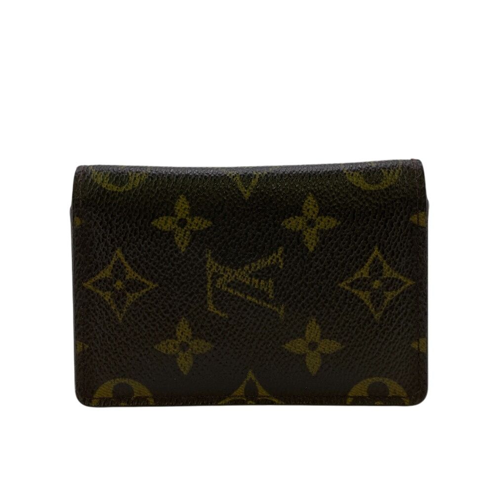 LOUIS VUITTON ルイヴィトン M 61732 オーガナイザードゥポッシュ カードケース ブラウン ユニセックス