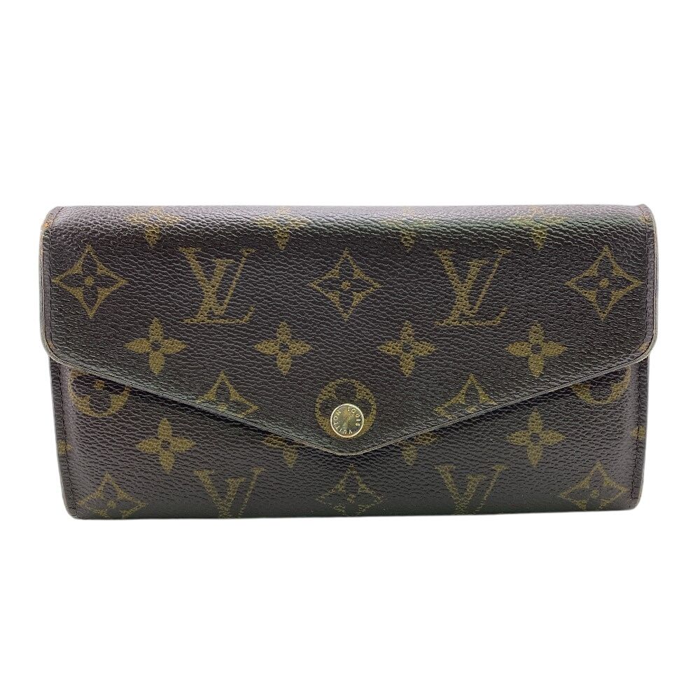 LOUIS VUITTON ルイヴィトン M 62235 ポルトフォイユサラ 長財布 ブラウン レディース