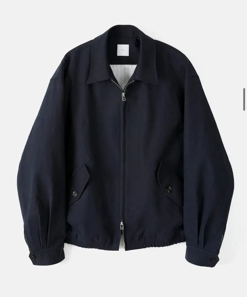 OHSABサテン ウォーク ジャケット ネイビー L