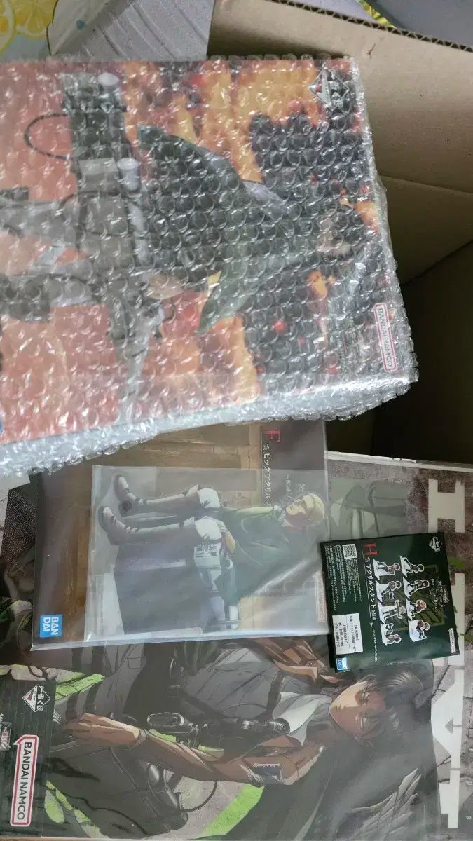 進撃の巨人 一番くじ B賞 リヴァイ 外 まとめ