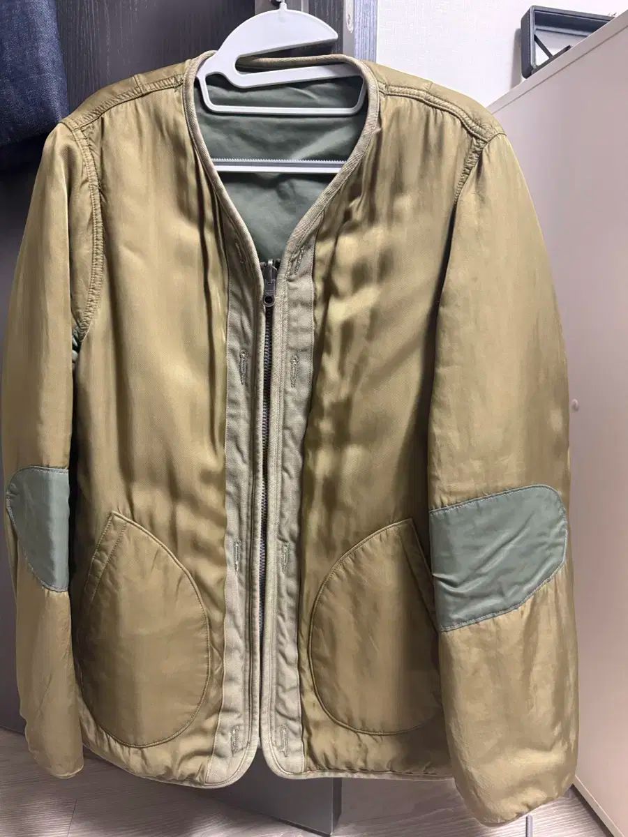 3 18 ビズビム アイリス ライナー ジャケット カーキ visvim iris