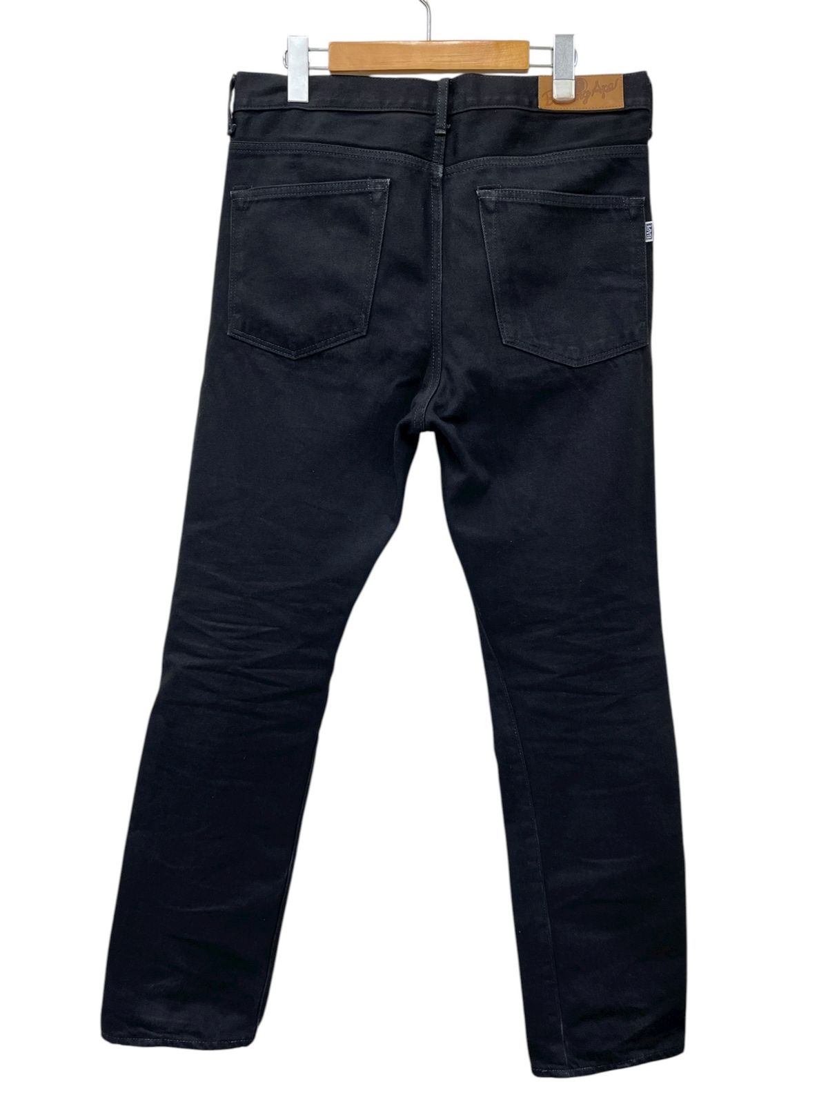 A BATHING APE (アベイシングエイプ) シャークデニムパンツ 刺繍 TYPE