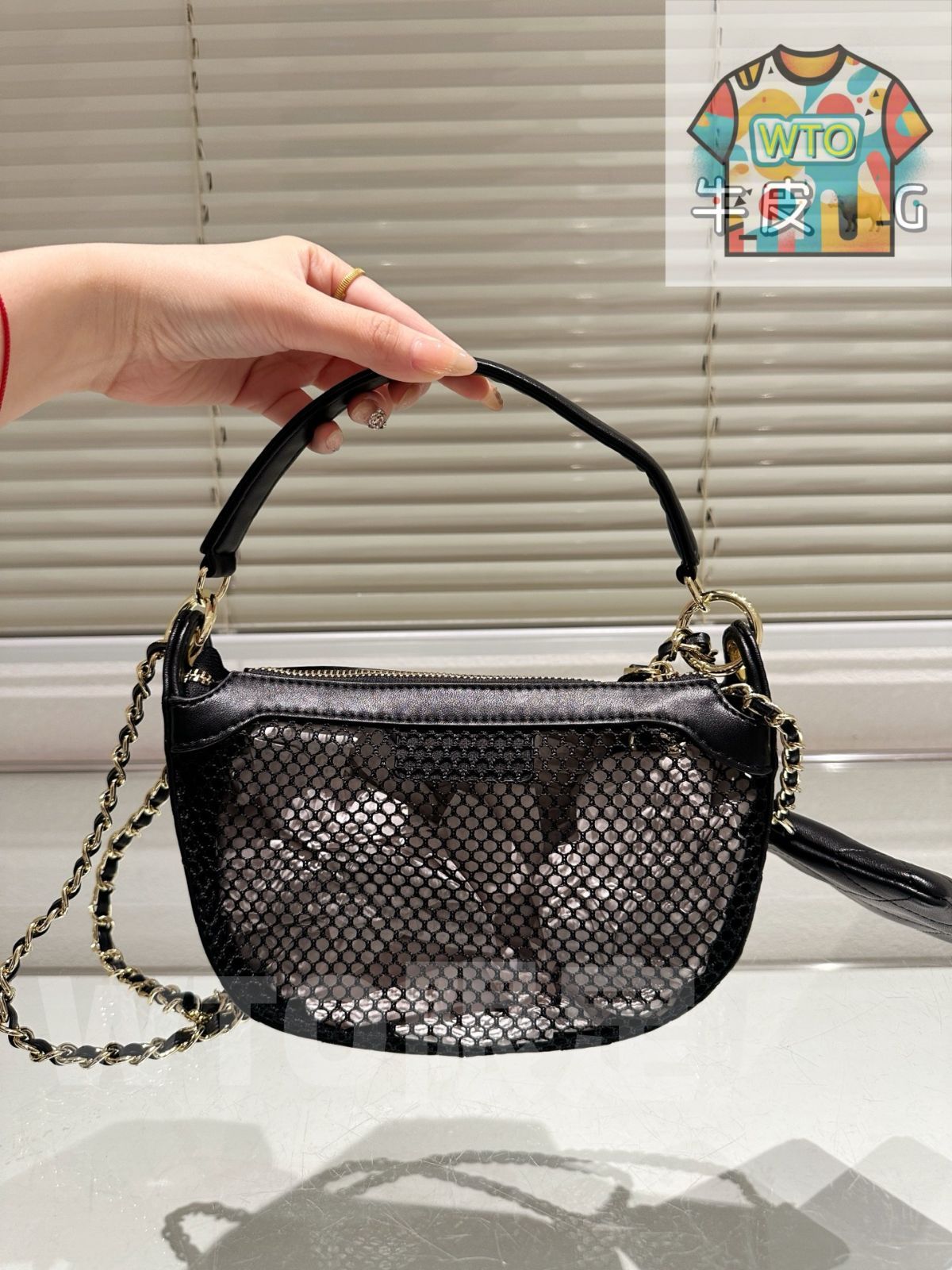 WTO通販 Chanel 25s フィッシングネットバッグ-WTO輸入-JVK34