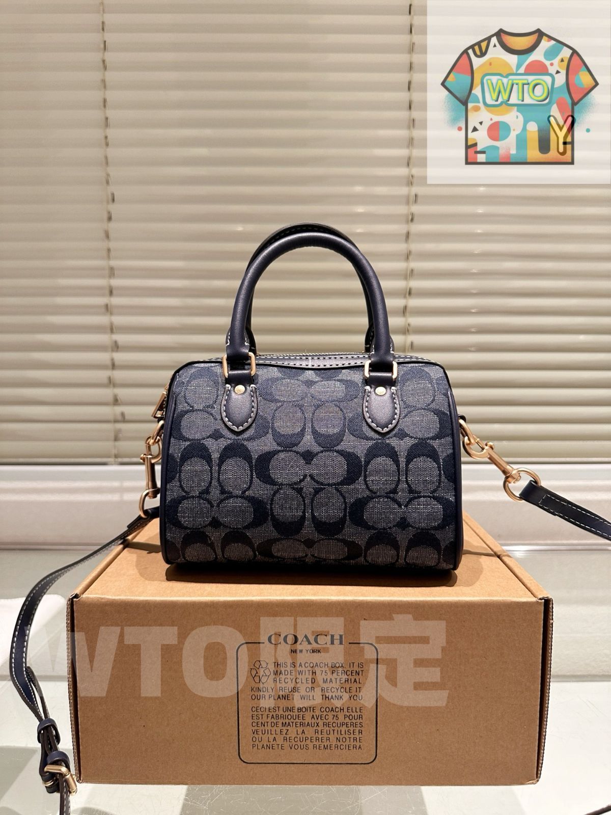 WTO通販 Coach Mini Rowan ミニローエン ピローバッグ-WTO輸入-JID26