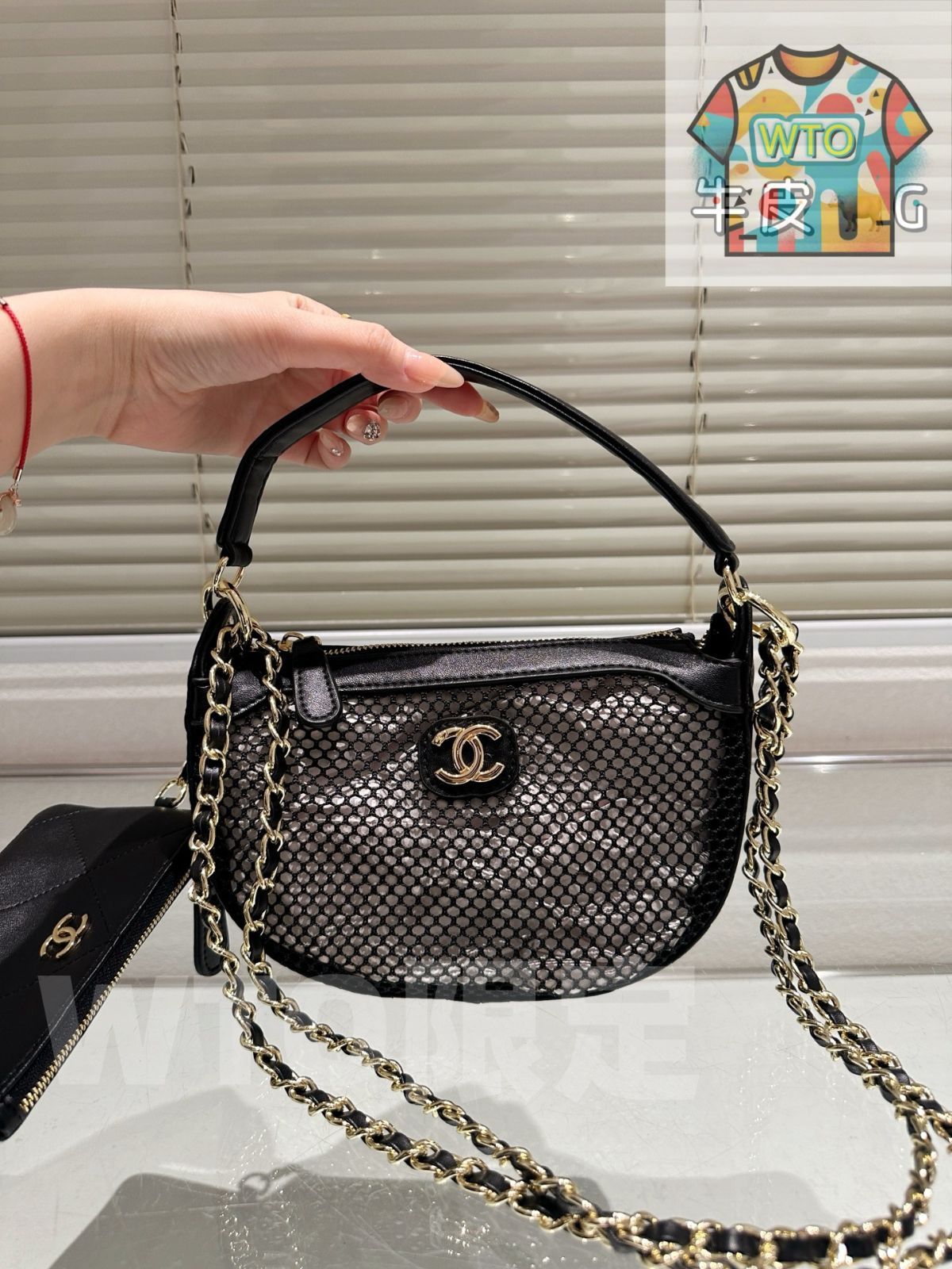 WTO通販 Chanel 25s フィッシングネットバッグ-WTO輸入-JVK34