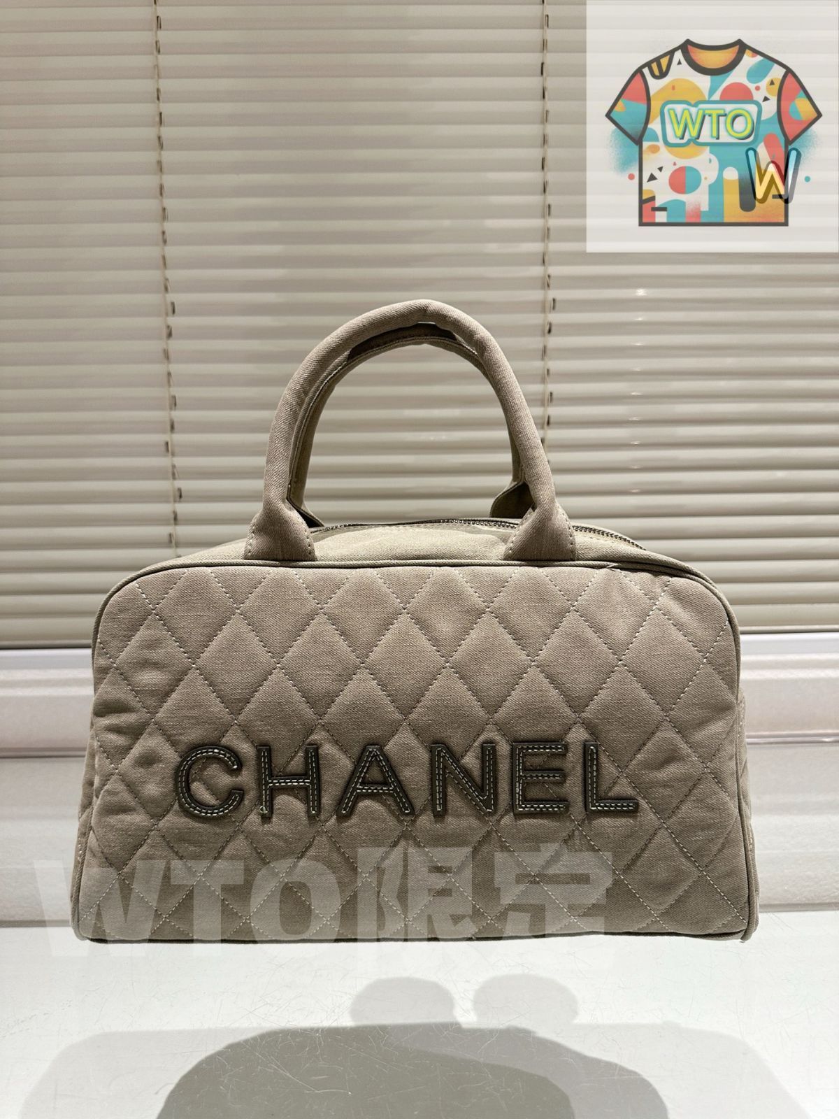WTO通販 Vintage CHANEL フィットネスバッグ-WTO輸入-HLW46