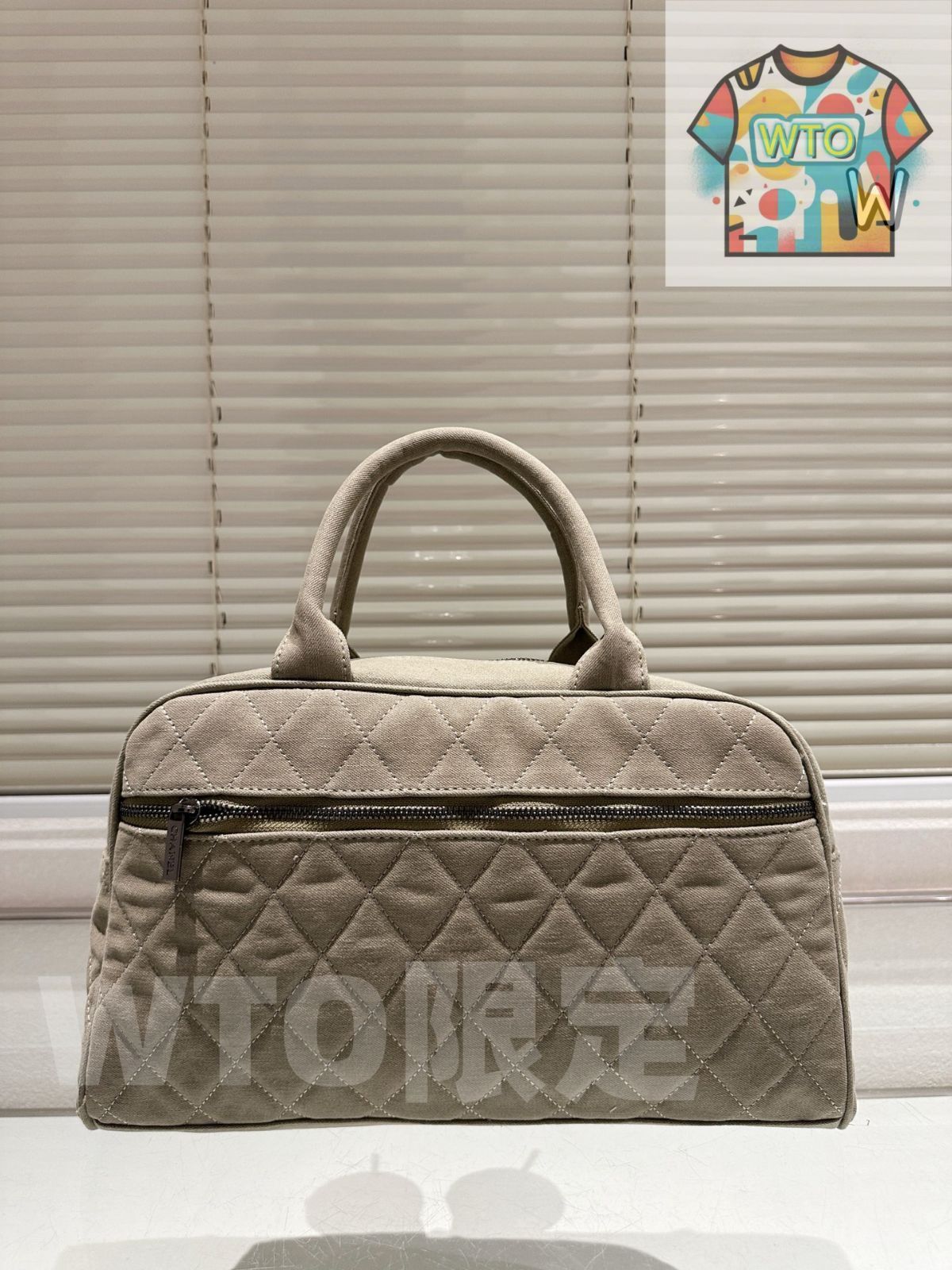 WTO通販 Vintage CHANEL フィットネスバッグ-WTO輸入-HLW46