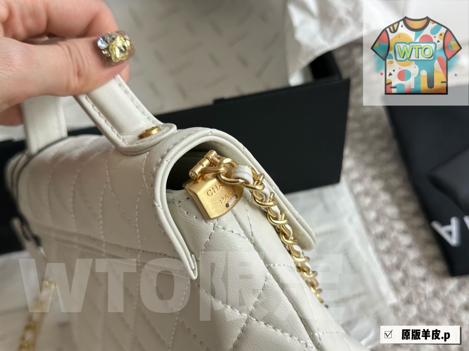  WTO通販 Chanel WOC Handbag 羊皮製 -WTO輸入-GXW 24 ショルダーバッグ ショルダーバッグ