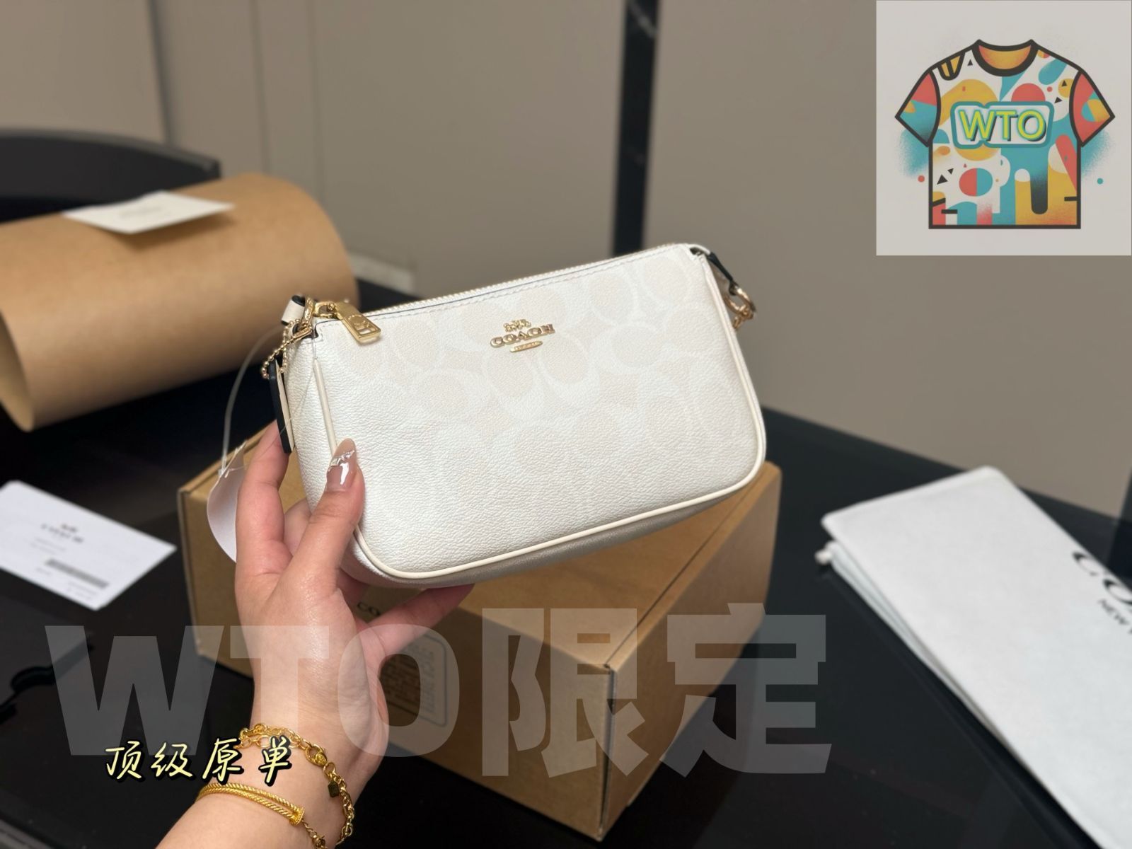 WTO通販 Coach Nolita 19 Mahjong Bag コーチ ノリタ 19 マージャンバッグ-WTO輸入-FOG18