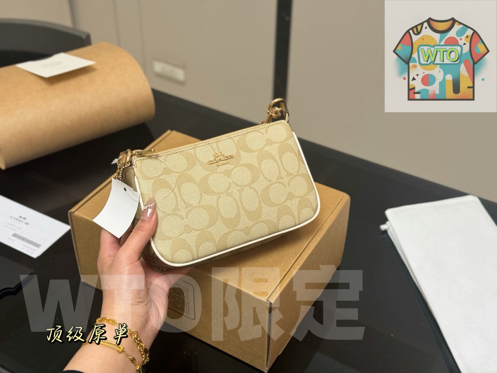 WTO通販 Coach Nolita 19 Mahjong Bag コーチ ノリタ 19 マージャンバッグ-WTO輸入-XVH60