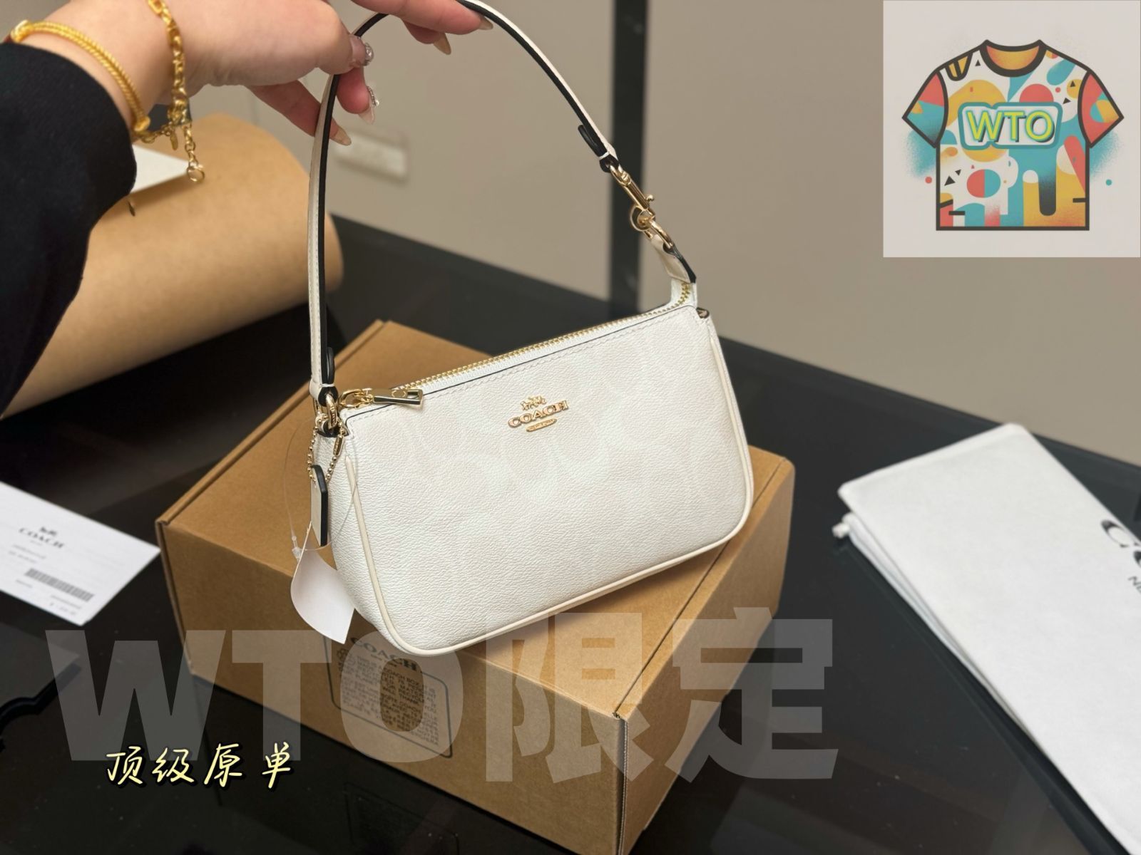 WTO通販 Coach Nolita 19 Mahjong Bag コーチ ノリタ 19 マージャンバッグ-WTO輸入-FOG18