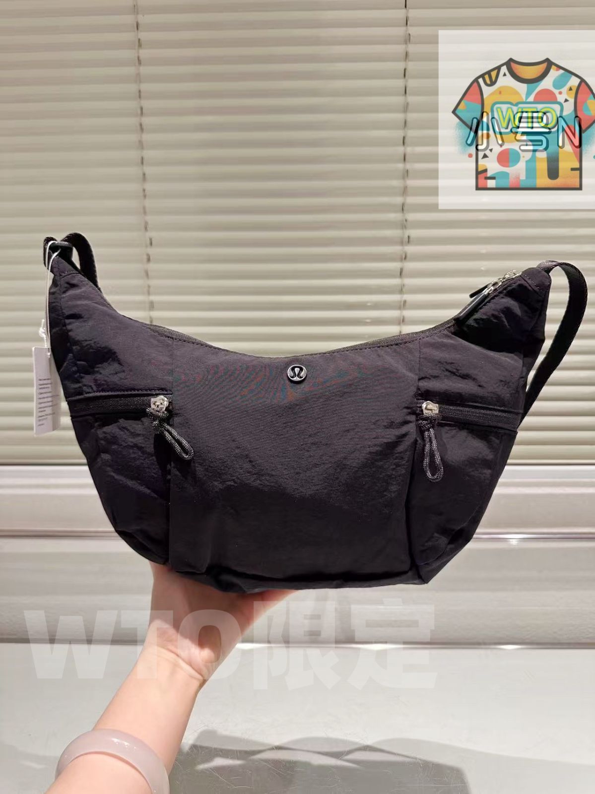  WTO通販 Lulu 0 Slouchy クロワッサンバッグ Croissant Bag -WTO輸入-AOD 82 ショルダーバッグ ショルダーバッグ