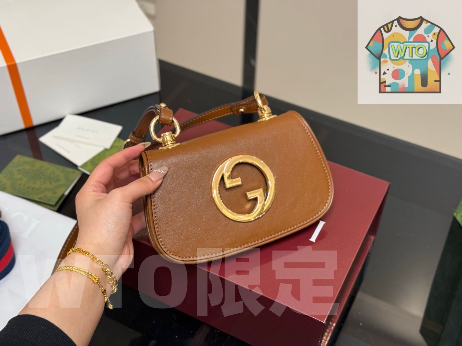  WTO通販 Gucci Blondie Shoulder Bag グッチ ブロンディ ショルダーバッグ-WTO輸入-QNM 16 ショルダーバッグ ショルダーバッグ