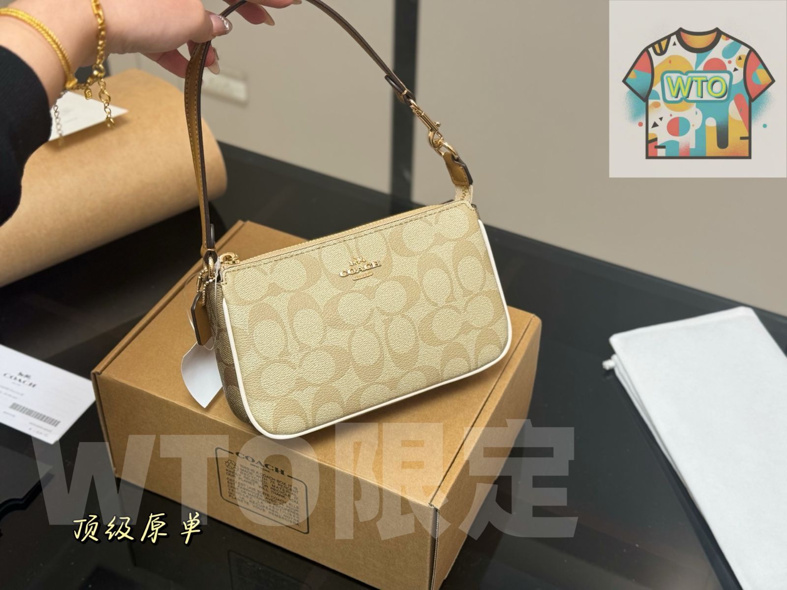 WTO通販 Coach Nolita 19 Mahjong Bag コーチ ノリタ 19 マージャンバッグ-WTO輸入-XVH60