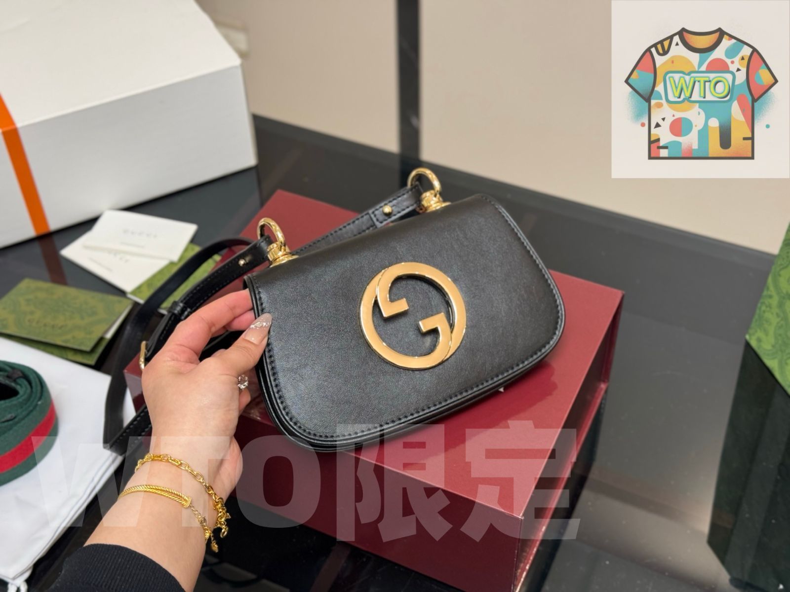 WTO通販 Gucci Blondie Shoulder Bag グッチ ブロンディ ショルダーバッグ-WTO輸入-QNM16