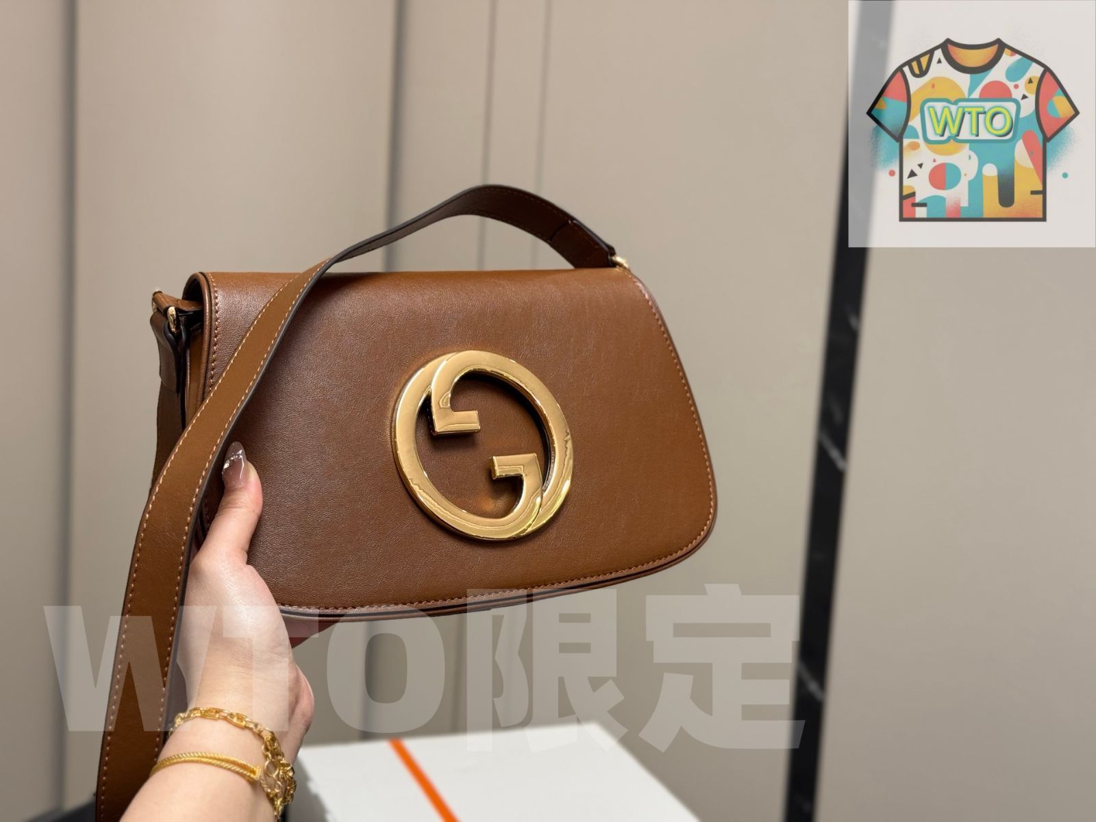 WTO通販 Gucci Blondie Shoulder Bag グッチ ブロンディ ショルダーバッグ 27×17cm -WTO輸入-KGH20