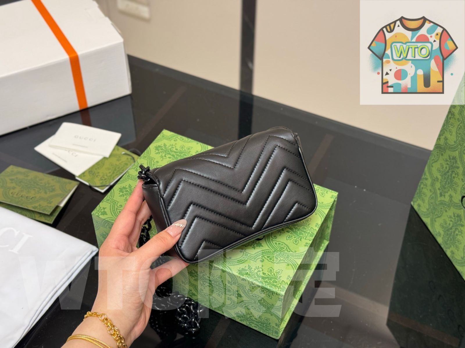  WTO通販 GG Marmont 16 cm グッチ マーモント 羊皮マカロンシリーズ -WTO輸入-EUE 27 ショルダーバッグ ショルダーバッグ