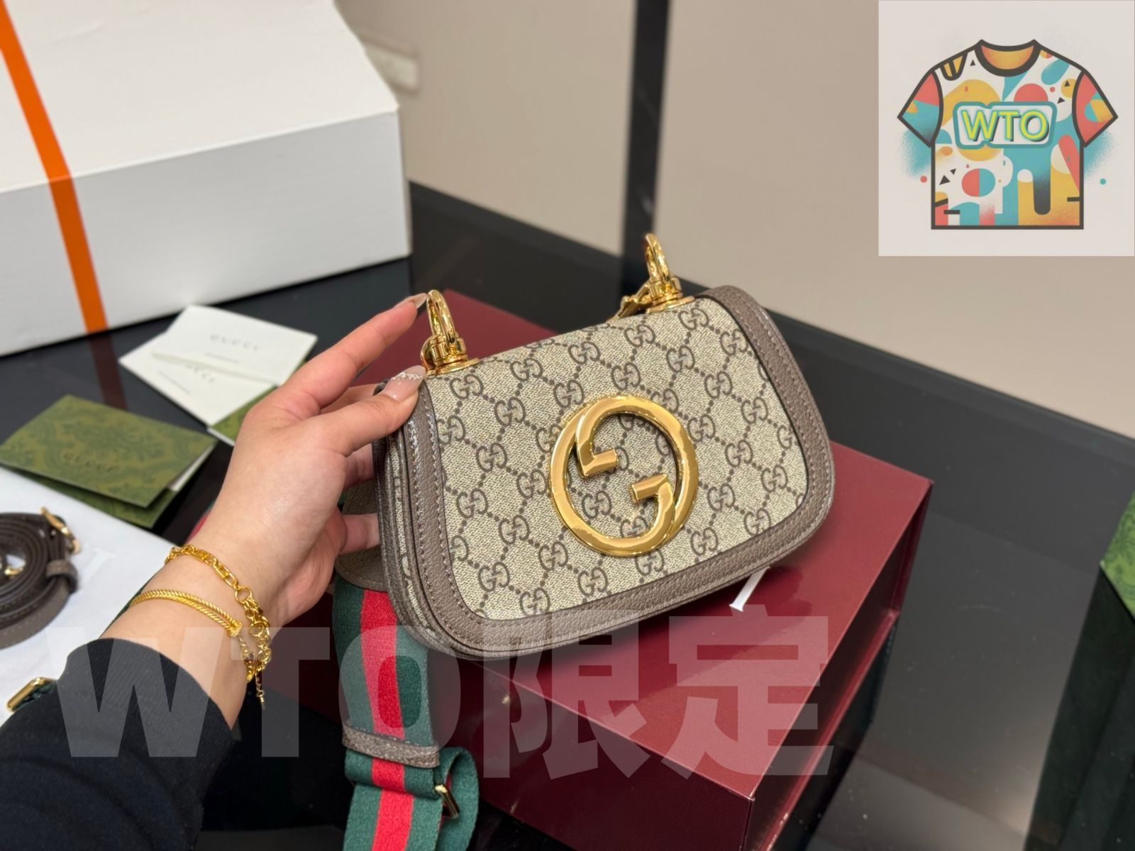 WTO通販 Gucci Blondie Shoulder Bag グッチ ブロンディ ショルダーバッグ-WTO輸入-WND39