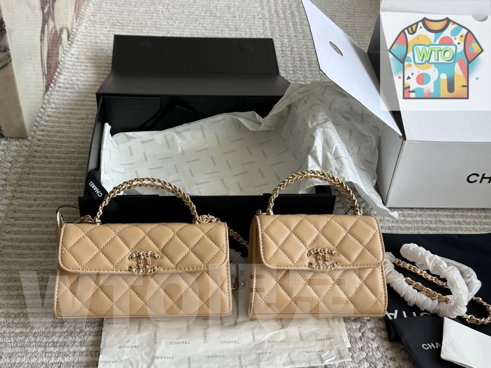 WTO通販 Chanel 23 Kelly フォンバッグ クヴェットブラウン製 WTO輸入 XXO 72
